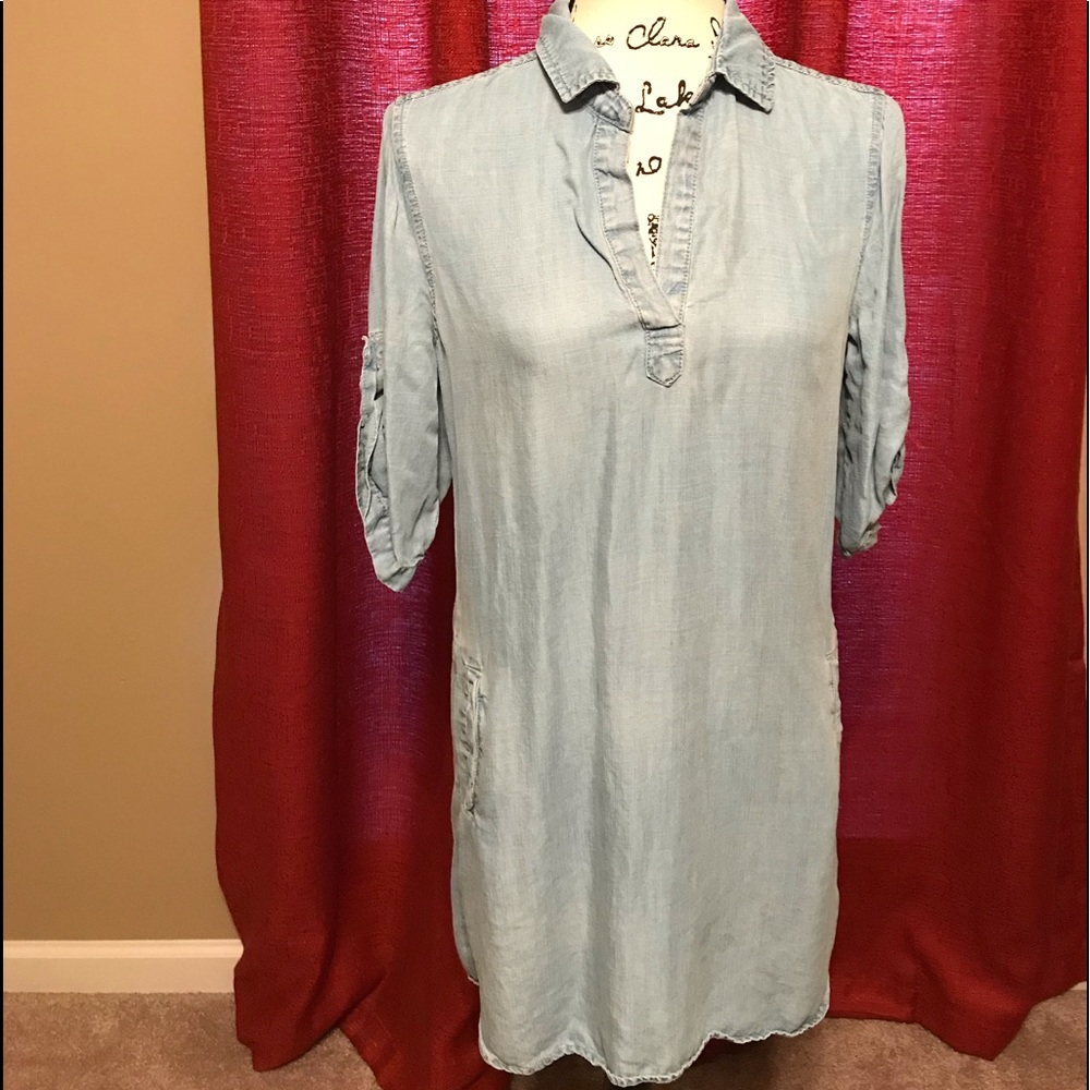 Cloth & Stone Chambray Dress